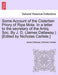 Some Account of the Cistertian Priory of Ripa Mola. in a Letter to the Secretary of the Antiq. Soc. by J. D. (James Dallaway.) [Edited by Nicholas Carlisle.] - Agenda Bookshop