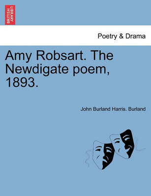 Amy Robsart. the Newdigate Poem, 1893. - Agenda Bookshop