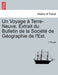 Un Voyage Terre-Neuve. Extrait Du Bulletin de La Soci T de G Ographie de L'Est. - Agenda Bookshop