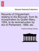 Records of Chippenham Relating to the Borough, from Its Incorporation by Queen Mary, 1554, to Its Reconstruction by Act of Parliament, 1889, Etc. - Agenda Bookshop