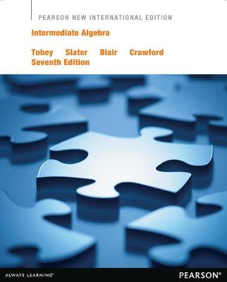 Intermediate Algebra: Pearson New International Edition - Agenda Bookshop