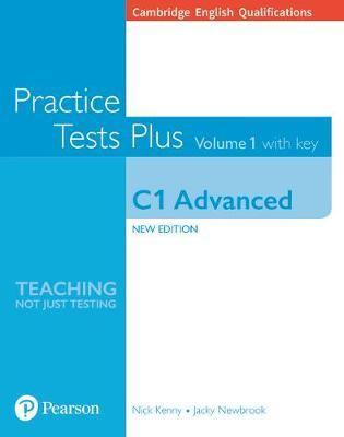 Cambridge English Qualifications: C1 Advanced Volume 1 Practice Tests Plus with key - Agenda Bookshop