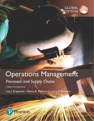 Operations Management: Processes and Supply Chains, Global Edition - Agenda Bookshop