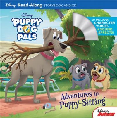 Puppy Dog Pals Read-Along Storybook and CD Adventures in Puppy-Sitting - Agenda Bookshop