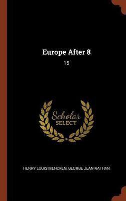 Europe After 8: 15 - Agenda Bookshop