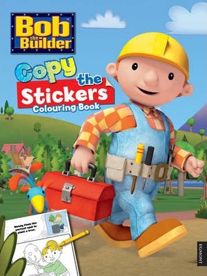 Bob the Builder Copy the Sticker Colouring Book - Agenda Bookshop