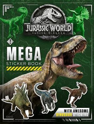 Jurassic World Fallen Kingdom Mega Sticker Book - Agenda Bookshop