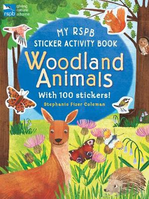 My RSPB Sticker Activity Book: Woodland Animals - Agenda Bookshop
