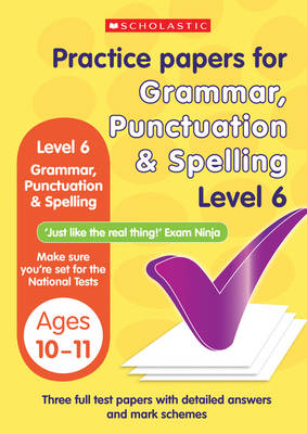 Grammar,Punctuation and Spelling Test Level 6 - Agenda Bookshop