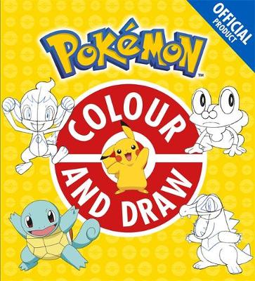 The Official Pokemon Colour and Draw - Agenda Bookshop