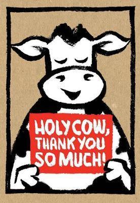 Holy Cow: Thank You So Much! (Thank You Cards) - Agenda Bookshop