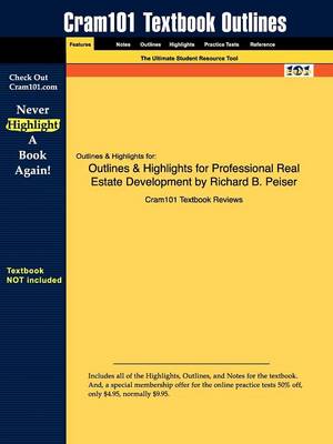 Studyguide for Professional Real Estate Development: The Uli Guide to the Business by Peiser, Richard B., ISBN 9780874208948 - Agenda Bookshop