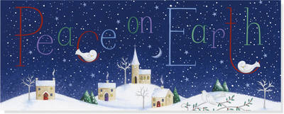 Panoramic Boxed Christmas Cards: Peace on Earth - Agenda Bookshop