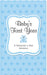 Blue-babys 1st Yr: Thought a Day Journal - Agenda Bookshop