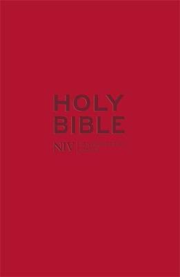 NIV Pocket Red Soft-Tone Bible with Zip - Agenda Bookshop