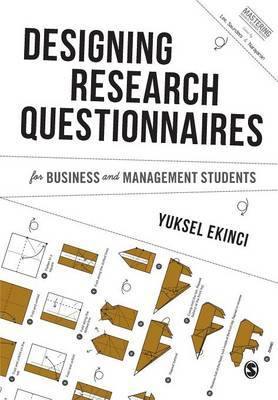 Designing Research Questionnaires for Business and Management Students - Agenda Bookshop