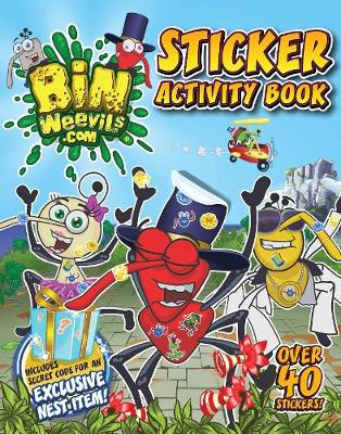 Bin Weevils Sticker Activity Book - Agenda Bookshop