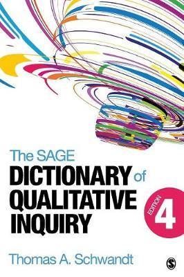 The SAGE Dictionary of Qualitative Inquiry - Agenda Bookshop
