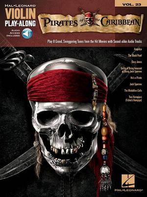 Violin Play-Along Volume 23: Pirates Of The Caribbean (Book/Online Audio) - Agenda Bookshop