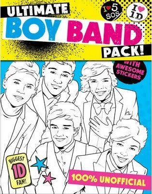 Ultimate Boy Band Pack: Colour in One Direction/Colour in 5SOS! - Agenda Bookshop