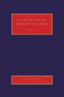 Critical Social Research Ethics, 4v - Agenda Bookshop