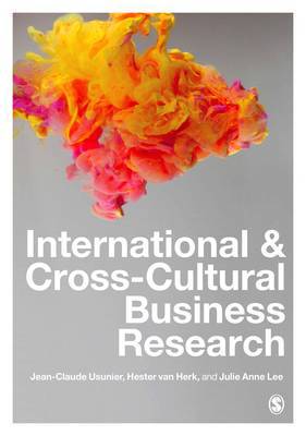 International and Cross-Cultural Business Research - Agenda Bookshop