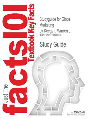 Studyguide for Global Marketing by Keegan, Warren J., ISBN 9780132719155 - Agenda Bookshop