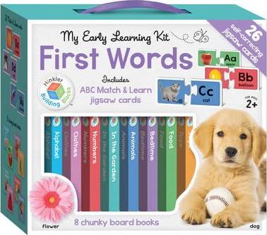 Building Blocks My Learning Library Kit First Words - Agenda Bookshop