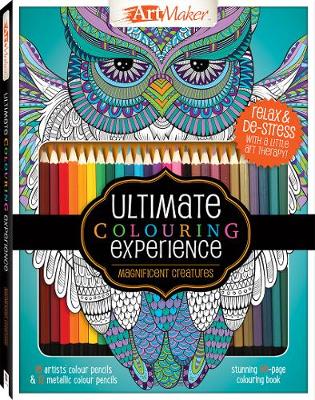 Art Maker Magnificent Creatures Colouring Kit (portrait) - Agenda Bookshop