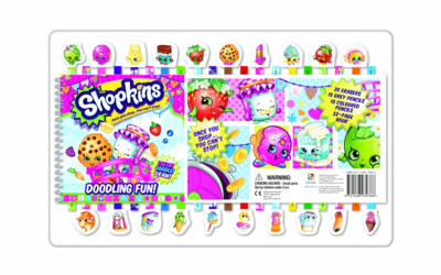 Shopkins 20 Pencil and Eraser Set (UK) - Agenda Bookshop