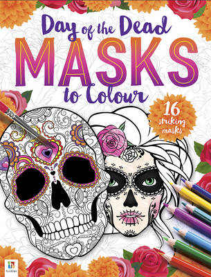 Day of the Dead Masks to Colour - Agenda Bookshop
