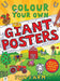 Colour your own Giant Posters: Fun Farm - Agenda Bookshop