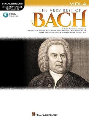 The Very Best of Bach: Instrumental Play-Along For Viola - Agenda Bookshop