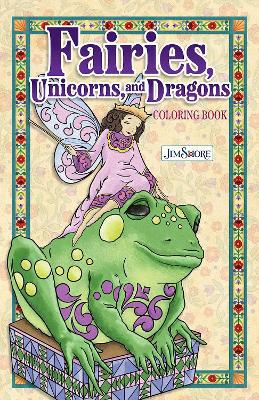 Jim Shore Fairies, Gnomes & Dragons Coloring Book - Agenda Bookshop
