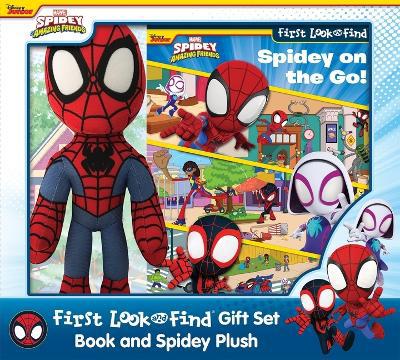 Disney Junior Marvel Spidey & His Amazing Friends First LF Book Box Plush Gift Set - Agenda Bookshop