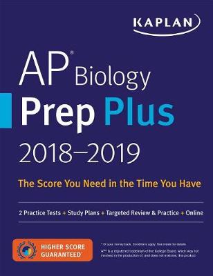 AP Biology Prep Plus 2018-2019: 2 Practice Tests + Study Plans + Targeted Review & Practice + Online - Agenda Bookshop