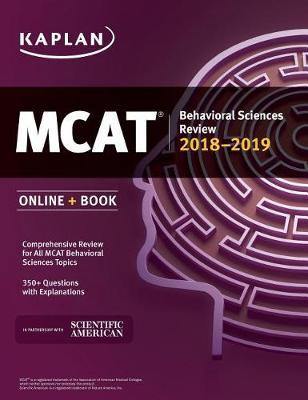 MCAT Behavioral Sciences Review 2018-2019: Online + Book - Agenda Bookshop
