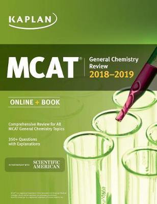 MCAT General Chemistry Review 2018-2019: Online + Book - Agenda Bookshop