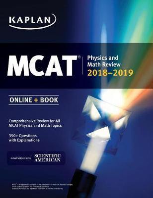MCAT Physics and Math Review 2018-2019: Online + Book - Agenda Bookshop