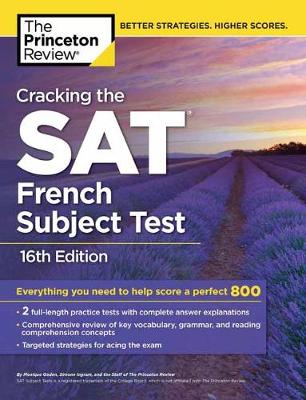 Cracking the Sat French Subject Test - Agenda Bookshop