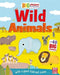 Big Stickers for Tiny Hands: Wild Animals: With scenes, activities and a giant fold-out picture - Agenda Bookshop