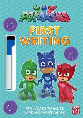 PJ Masks: First Writing Wipe Clean: Get ready to write with the PJ Masks! - Agenda Bookshop