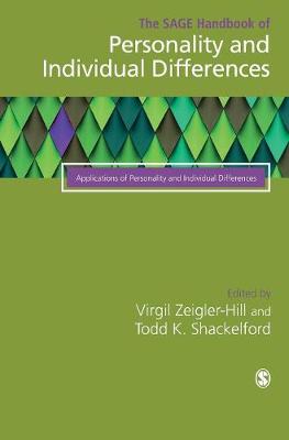 The SAGE Handbook of Personality and Individual Differences: Volume III: Applications of Personality and Individual Differences - Agenda Bookshop