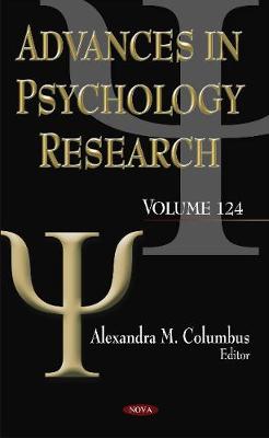 Advances in Psychology Research: Volume 124 - Agenda Bookshop