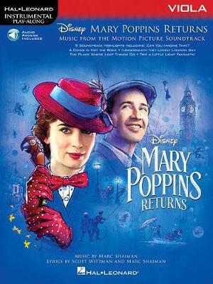 Mary Poppins Returns for Viola: Instrumental Play-Along - from the Motion Picture Soundtrack - Agenda Bookshop