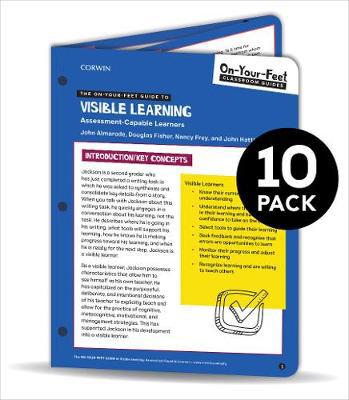 BUNDLE: Almarode: The On-Your-Feet Guide to Visible Learning: Assessment-Capable Learners: 10 Pack - Agenda Bookshop