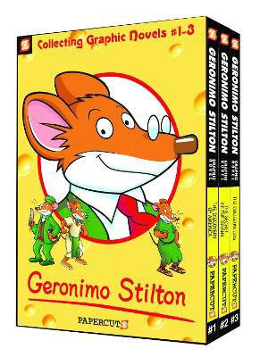 Geronimo Stilton 3-in-1: The Discovery of America, The Secret of the Sphinx, and The Coliseum Con - Agenda Bookshop