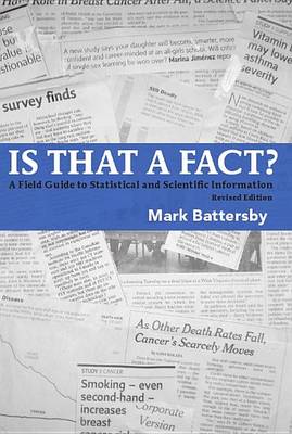 Is That a Fact?: A Field Guide to Statistical and Scientific Information - Agenda Bookshop