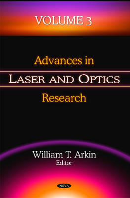 Advances in Laser & Optics Research: Volume 3 - Agenda Bookshop