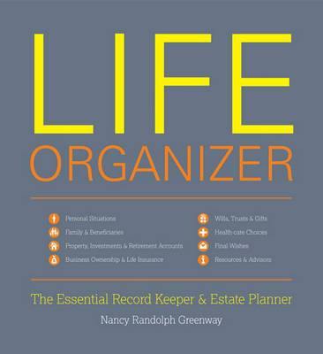 Life Organizer: The Essential Record Keeper and Estate Planner - Agenda Bookshop